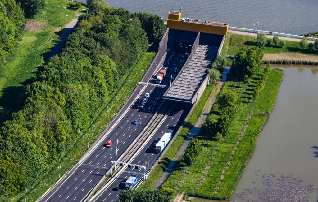 Foto van de Heinenoordtunnel 